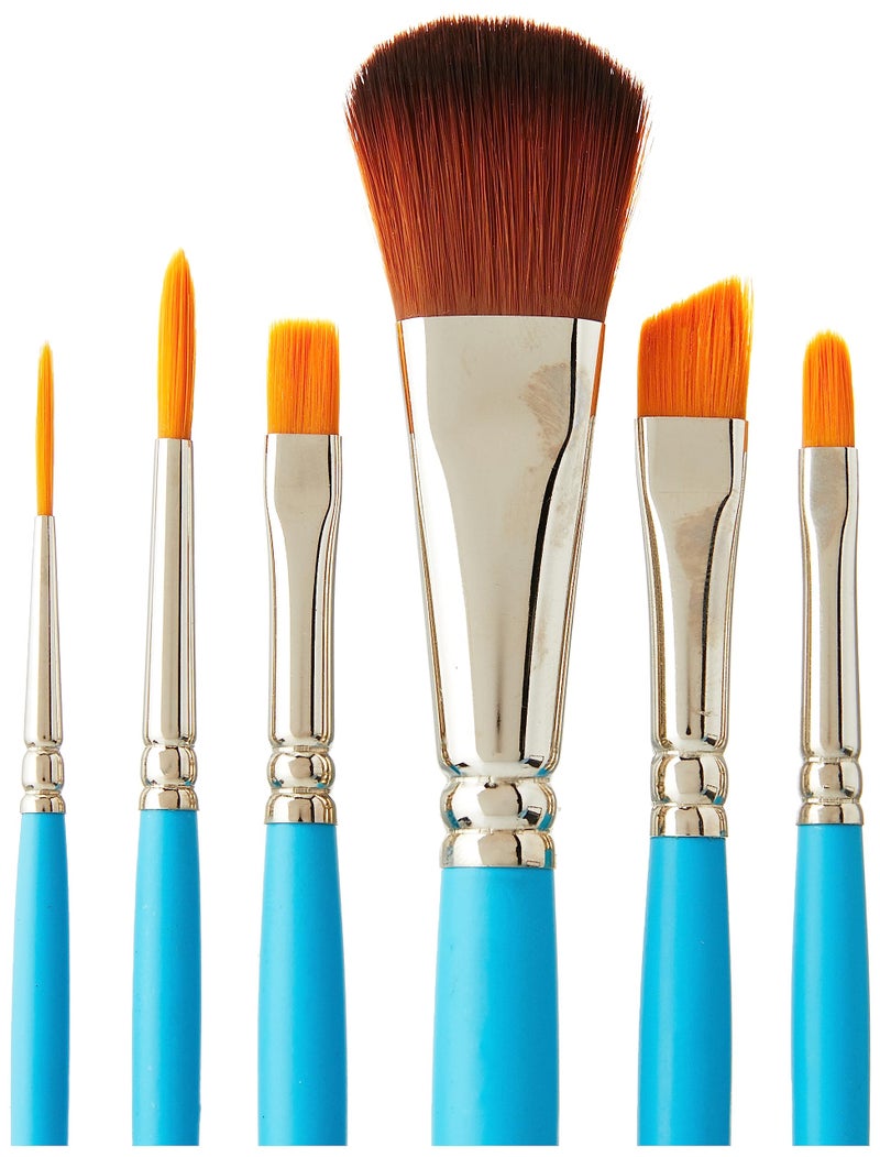 Princeton Select Artiste, Series 3750, Paint Brush for Acrylic, Watercolor and Oil, Set of 6 - Image 3